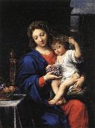 MIGNARD, Pierre The Virgin of the Grapes Spain oil painting artist